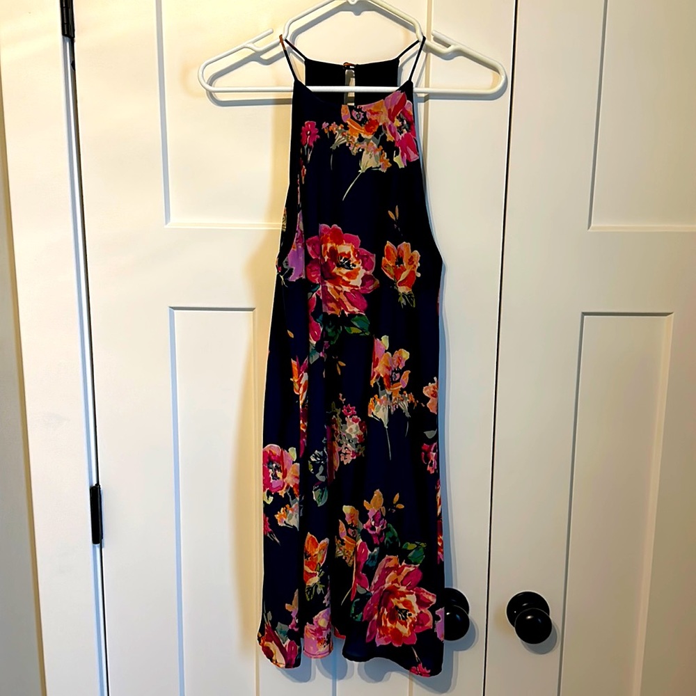 Floral mini dress